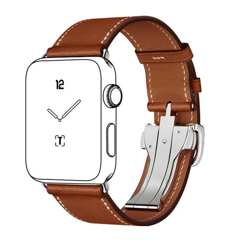 hermes watch leather straps